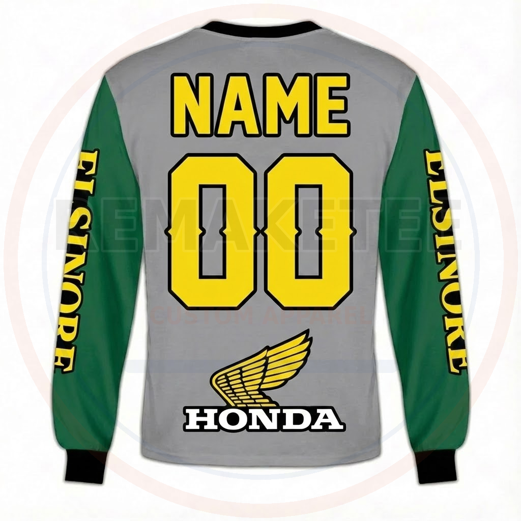 RemakeTee Custom Vintage Retro VMX Racing Jersey 947