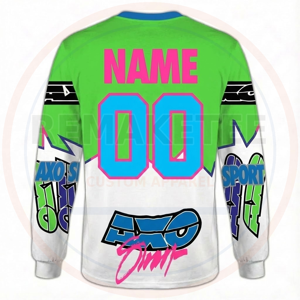 RemakeTee Custom Vintage Retro VMX Racing Jersey 949