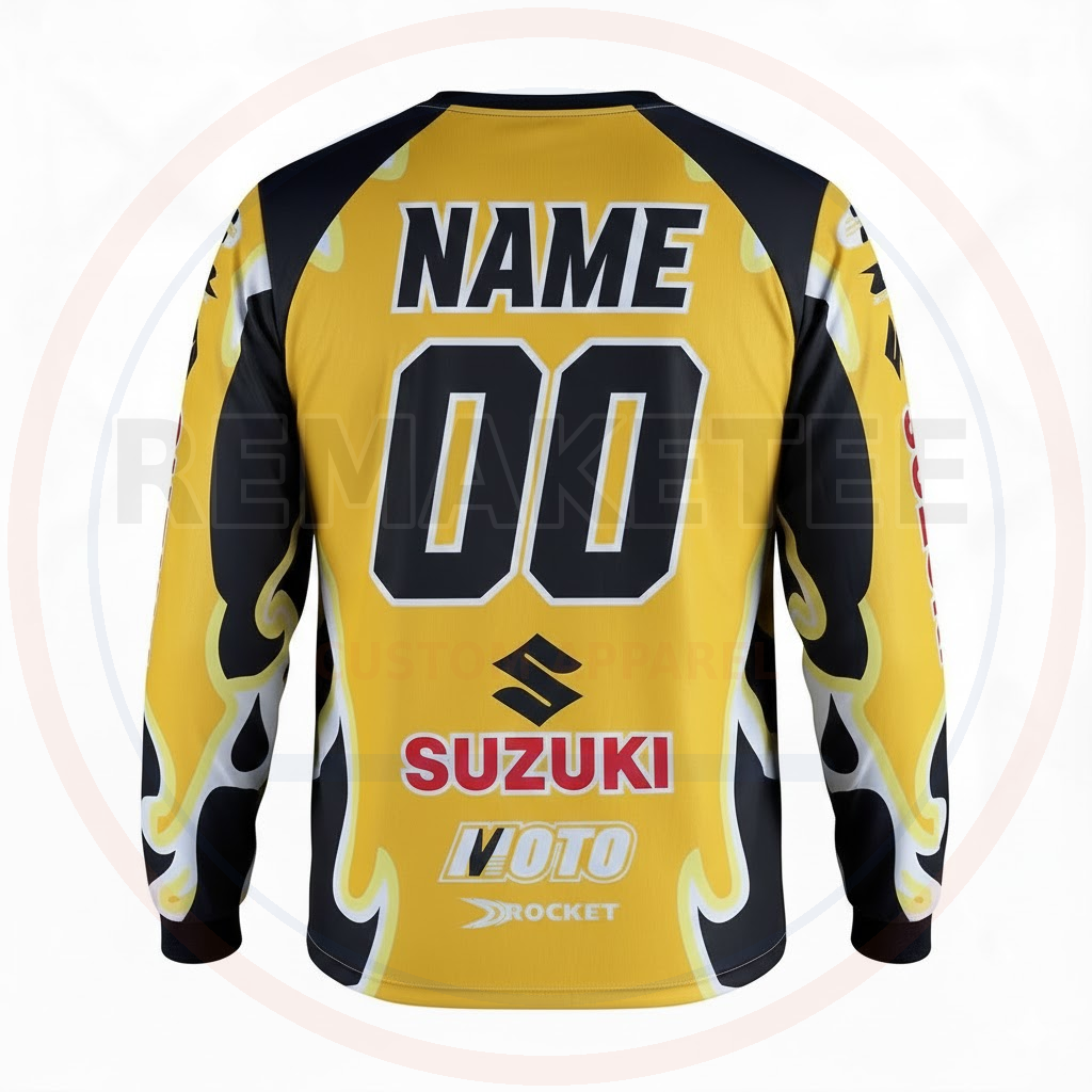 RemakeTee Custom Vintage Retro VMX Racing Jersey 950