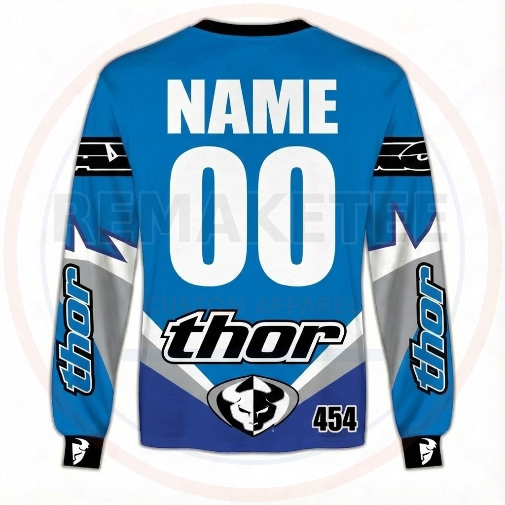 RemakeTee Custom Vintage Retro VMX Racing Jersey 956