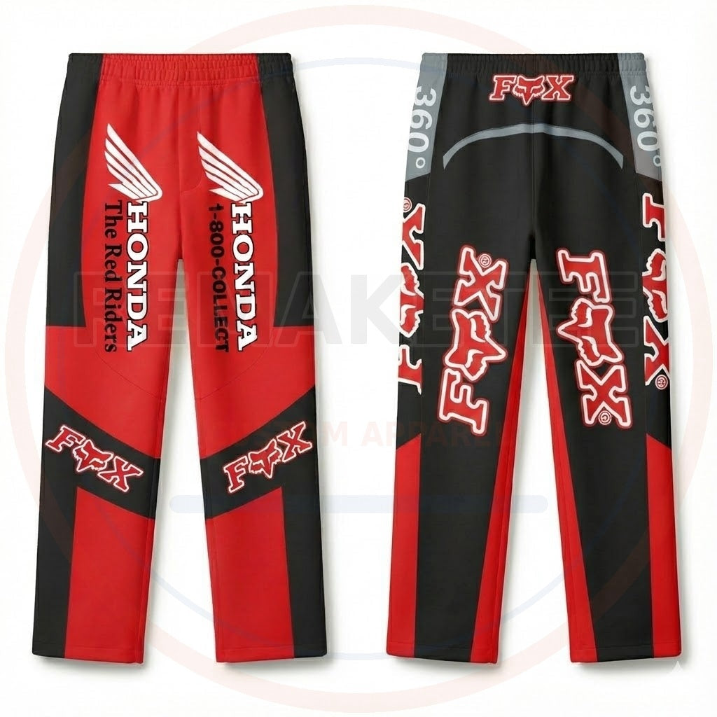 RemakeTee Custom Vintage Retro VMX Racing Long Pants 003