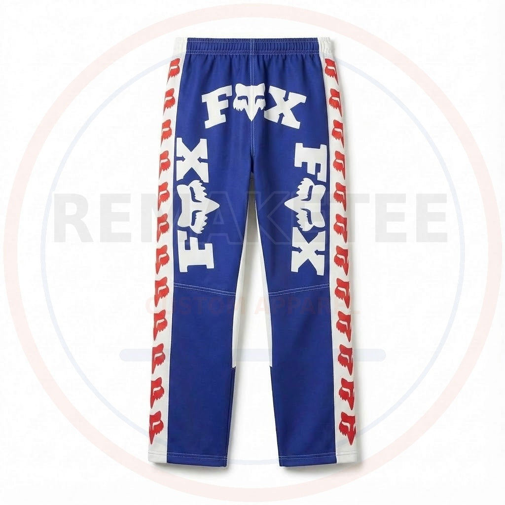 RemakeTee Custom Vintage Retro VMX Racing Long Pants 012