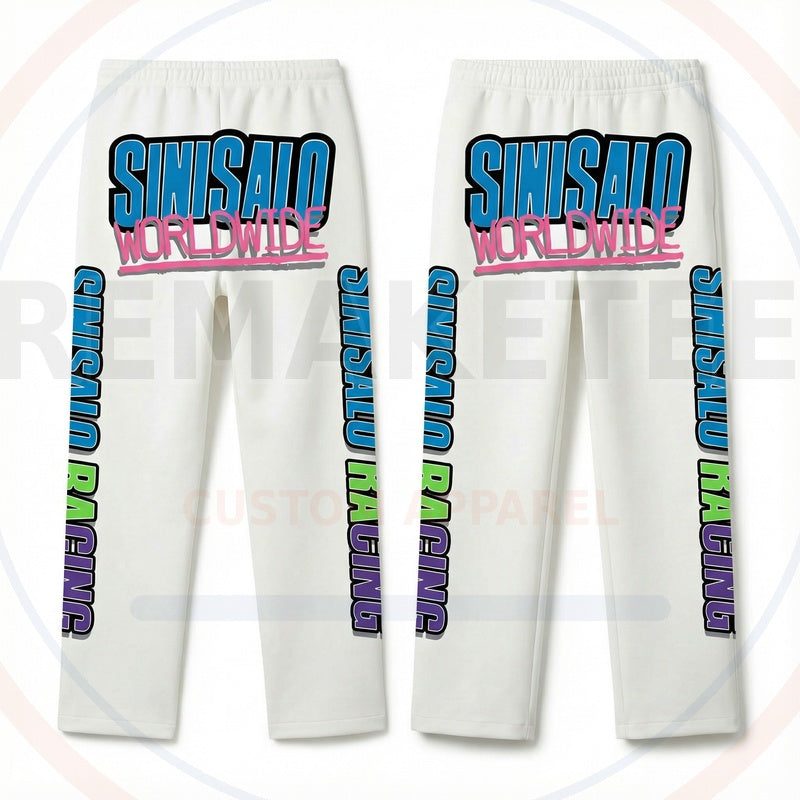 RemakeTee Custom Vintage Retro VMX Racing Long Pants 034