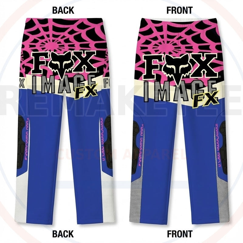 RemakeTee Custom Vintage Retro VMX Racing Long Pants 040