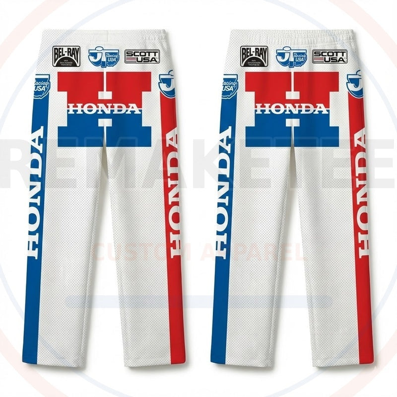 RemakeTee Custom Vintage Retro VMX Racing Long Pants 044