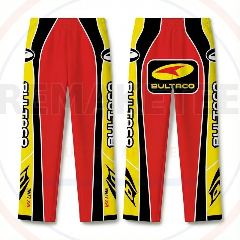RemakeTee Custom Vintage Retro VMX Racing Long Pants 047