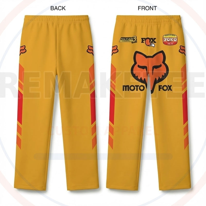 RemakeTee Custom Vintage Retro VMX Racing Long Pants 063