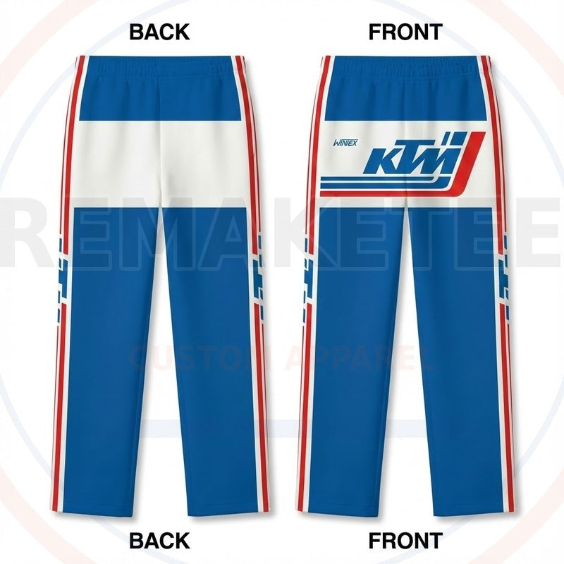 RemakeTee Custom Vintage Retro VMX Racing Long Pants 069