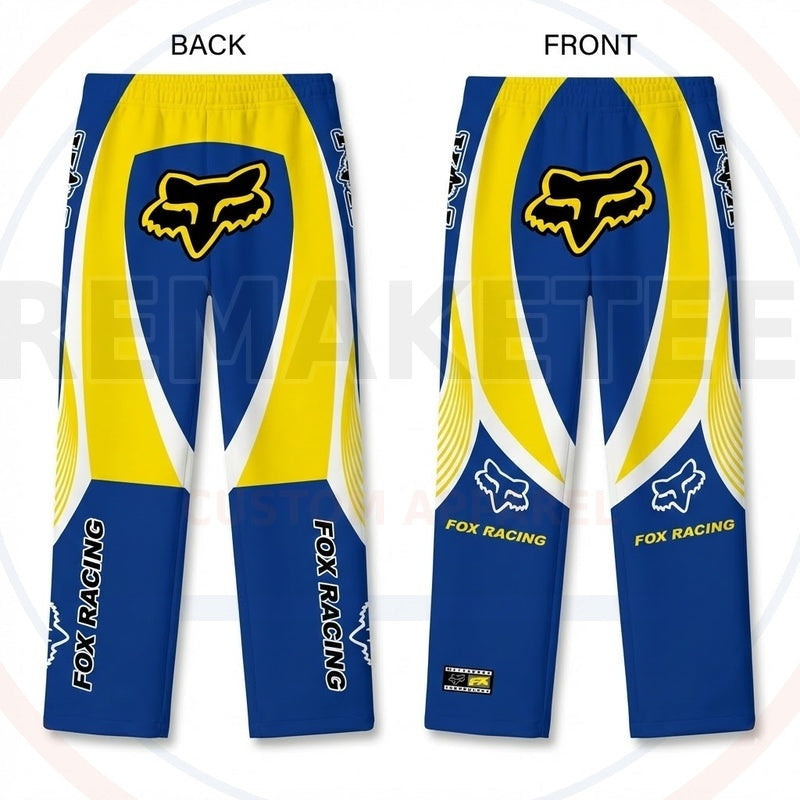 RemakeTee Custom Vintage Retro VMX Racing Long Pants 084