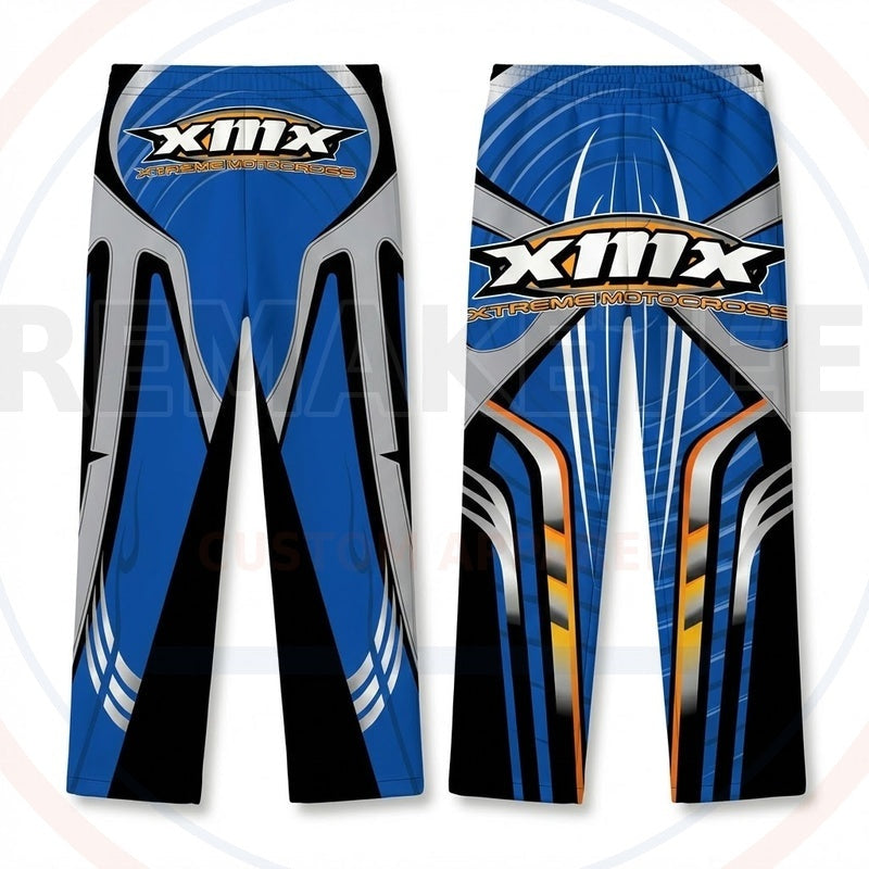 RemakeTee Custom Vintage Retro VMX Racing Long Pants 087