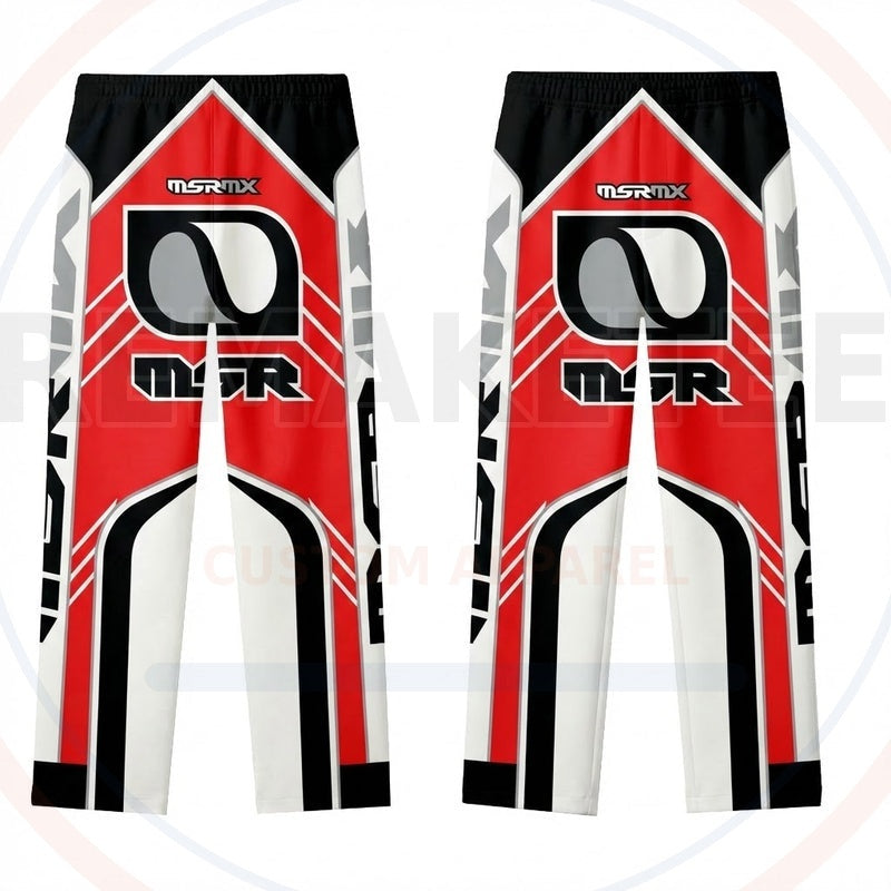 RemakeTee Custom Vintage Retro VMX Racing Long Pants 091