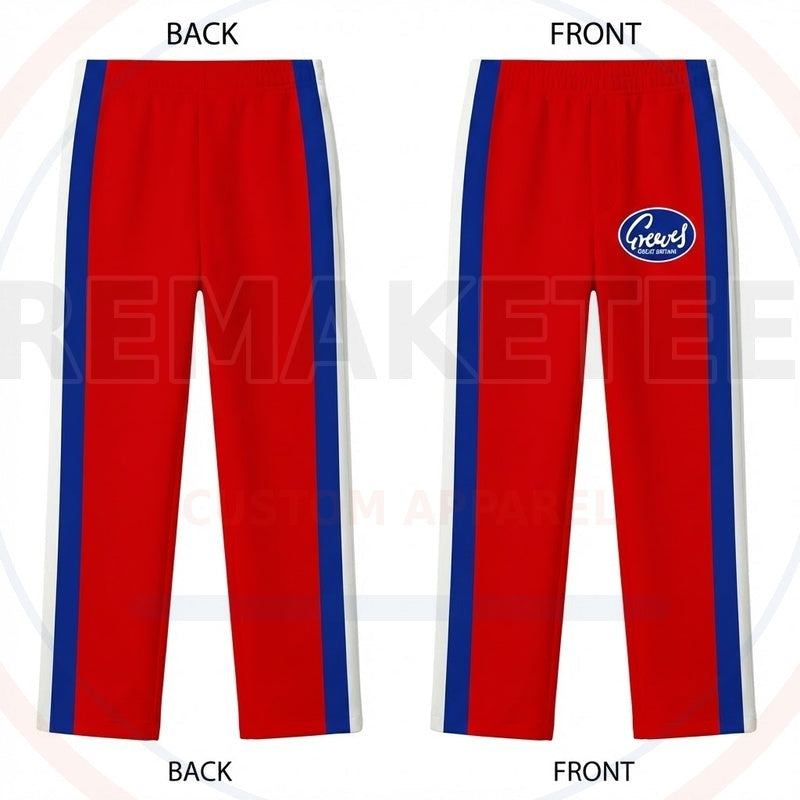 RemakeTee Custom Vintage Retro VMX Racing Long Pants 098