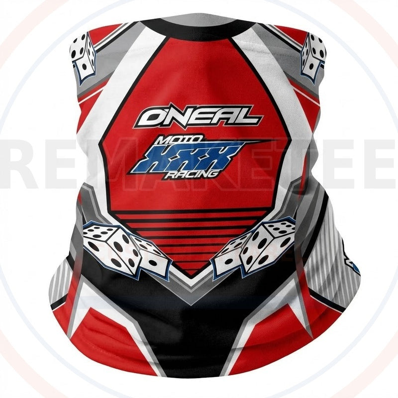 RemakeTee Custom Vintage Retro VMX Racing Neck Gaiter 010