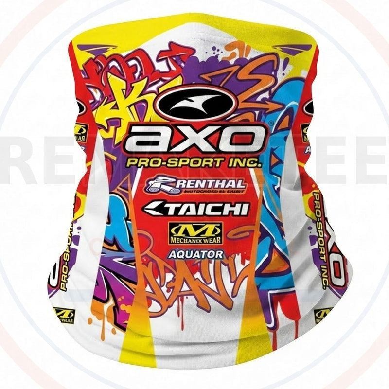 RemakeTee Custom Vintage Retro VMX Racing Neck Gaiter 134