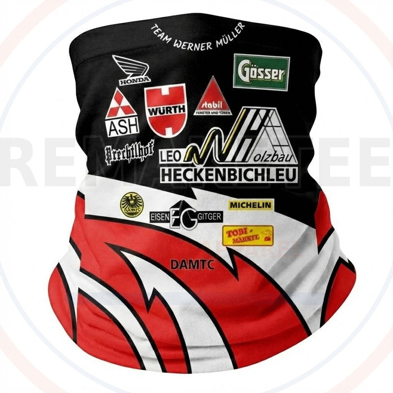 RemakeTee Custom Vintage Retro VMX Racing Neck Gaiter 321