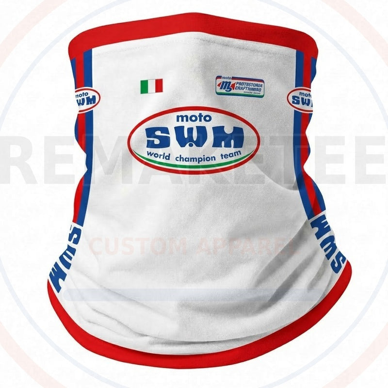 RemakeTee Custom Vintage Retro VMX Racing Neck Gaiter 358