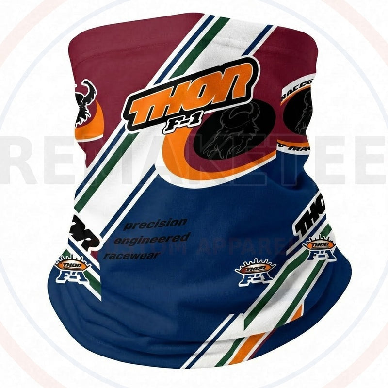 RemakeTee Custom Vintage Retro VMX Racing Neck Gaiter 409