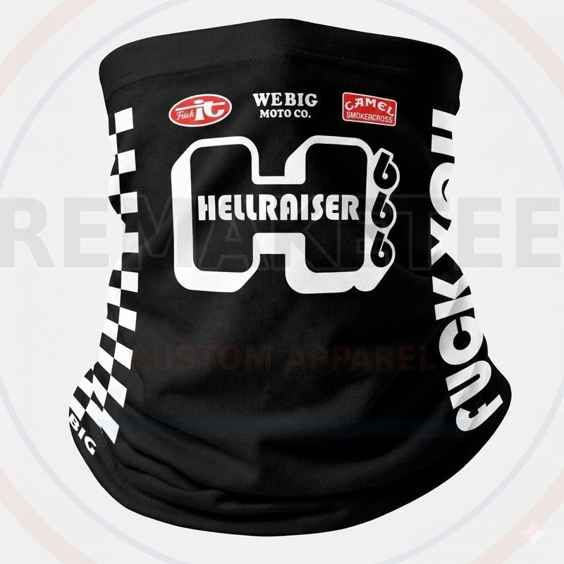 RemakeTee Custom Vintage Retro VMX Racing Neck Gaiter 435