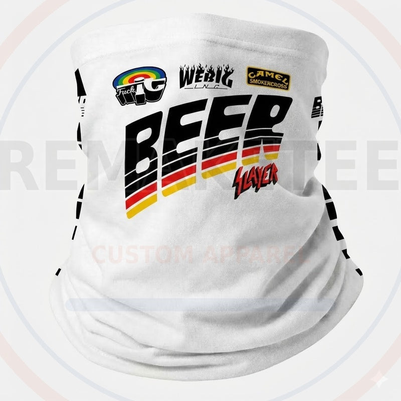 RemakeTee Custom Vintage Retro VMX Racing Neck Gaiter 447