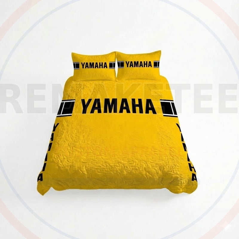 RemakeTee Custom Vintage Retro VMX Racing Quilted Bedding Sets 001