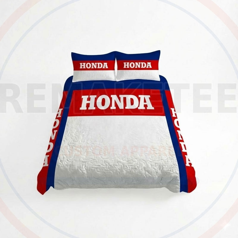 RemakeTee Custom Vintage Retro VMX Racing Quilted Bedding Sets 003