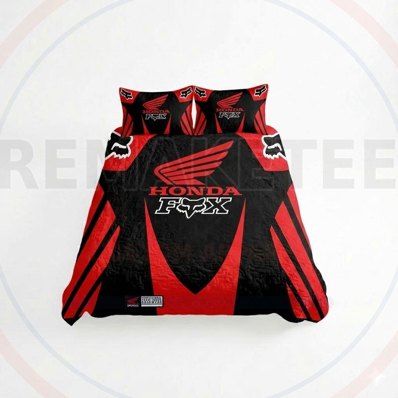 RemakeTee Custom Vintage Retro VMX Racing Quilted Bedding Sets 005