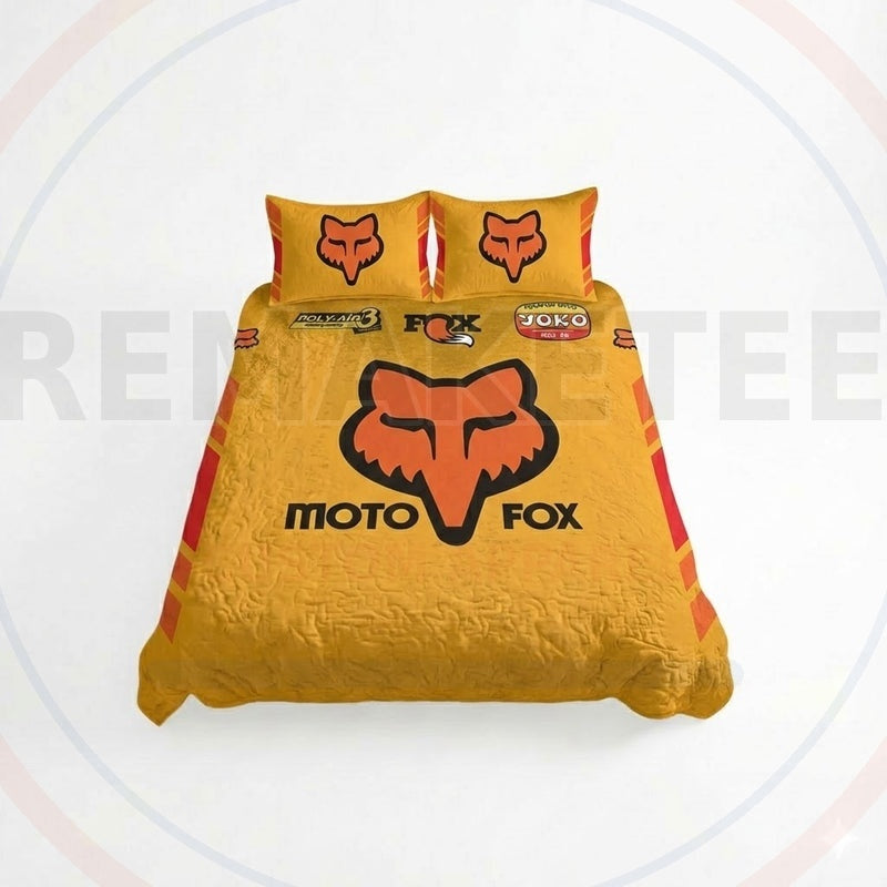 RemakeTee Custom Vintage Retro VMX Racing Quilted Bedding Sets 006