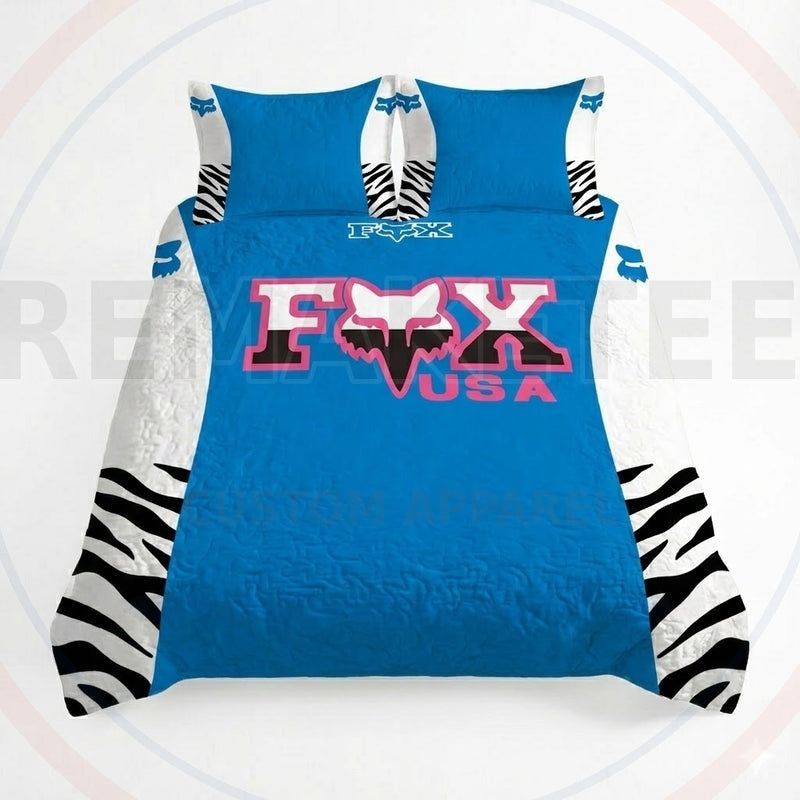 RemakeTee Custom Vintage Retro VMX Racing Quilted Bedding Sets 013
