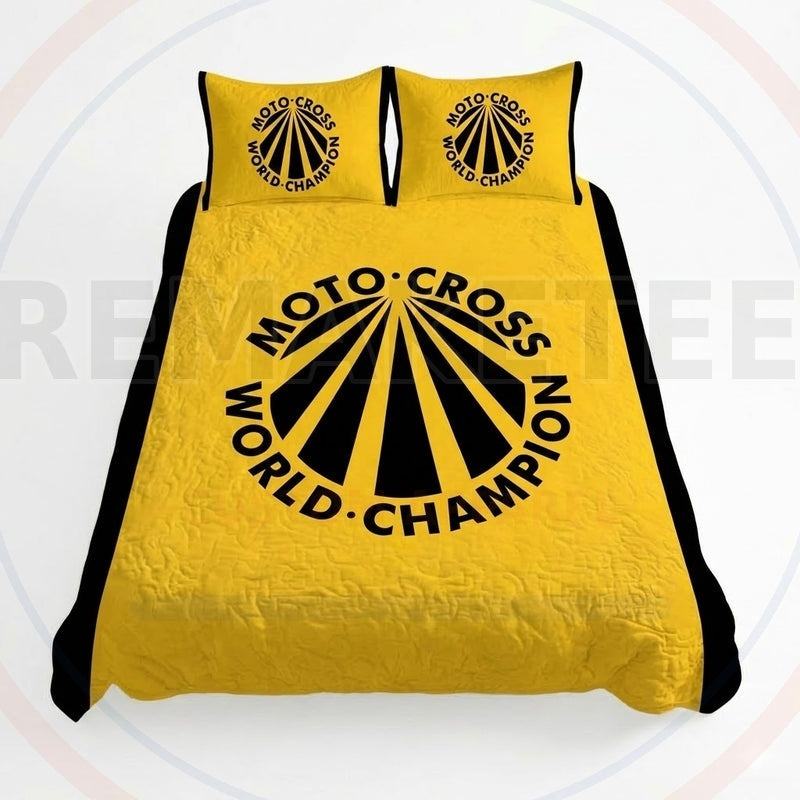 RemakeTee Custom Vintage Retro VMX Racing Quilted Bedding Sets 014