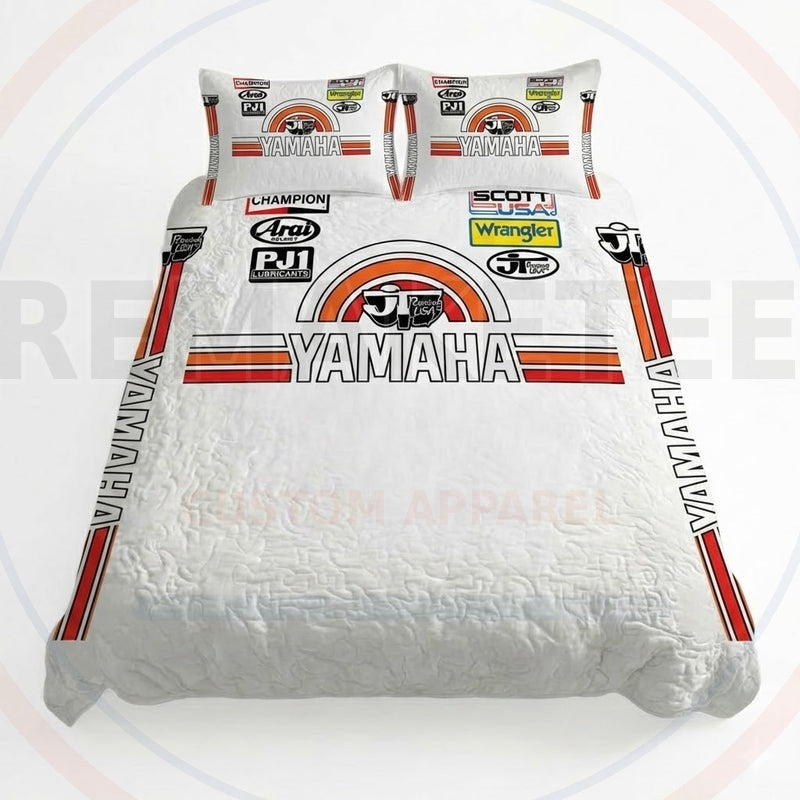 RemakeTee Custom Vintage Retro VMX Racing Quilted Bedding Sets 017