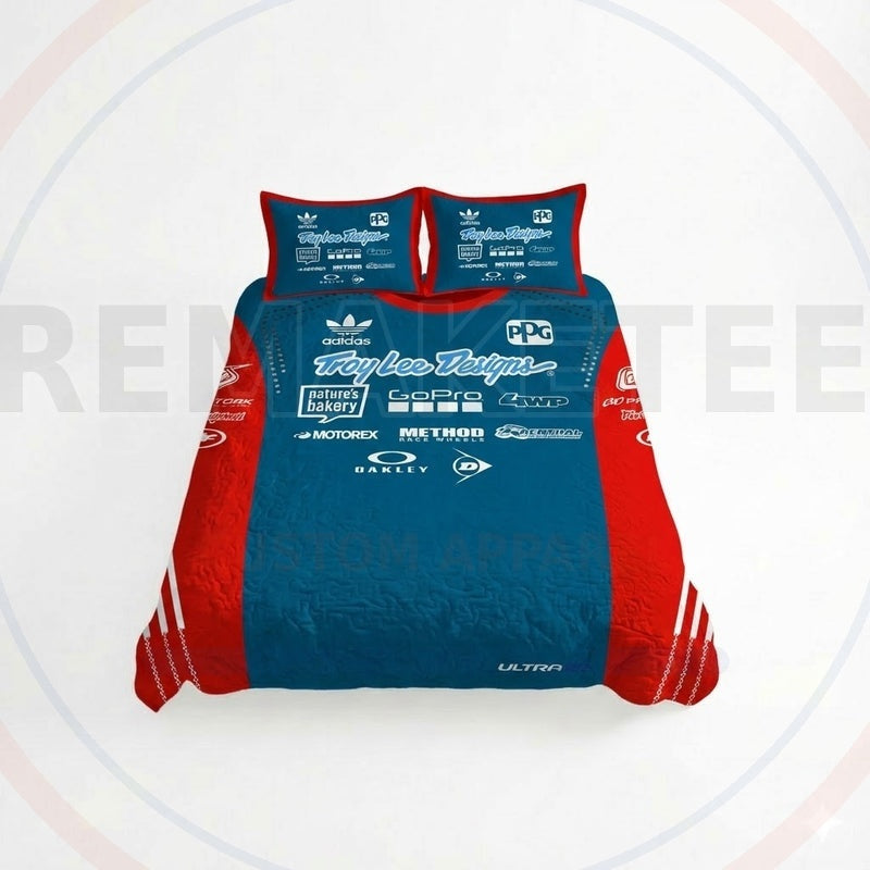 RemakeTee Custom Vintage Retro VMX Racing Quilted Bedding Sets 021