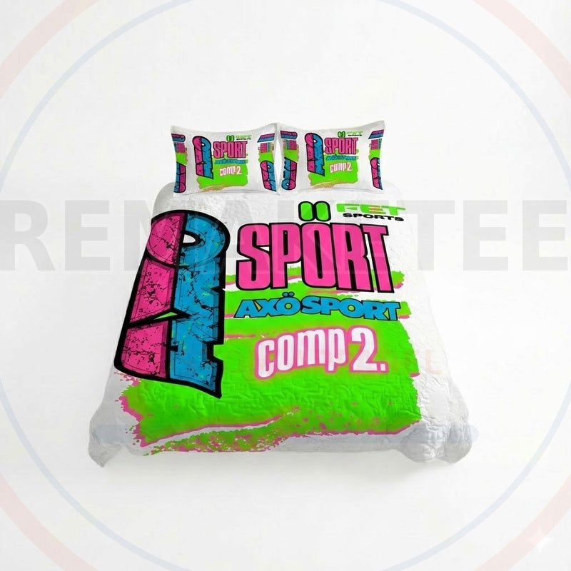 RemakeTee Custom Vintage Retro VMX Racing Quilted Bedding Sets 023