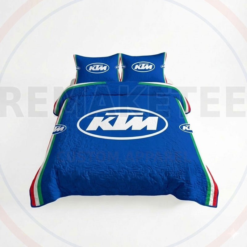 RemakeTee Custom Vintage Retro VMX Racing Quilted Bedding Sets 030