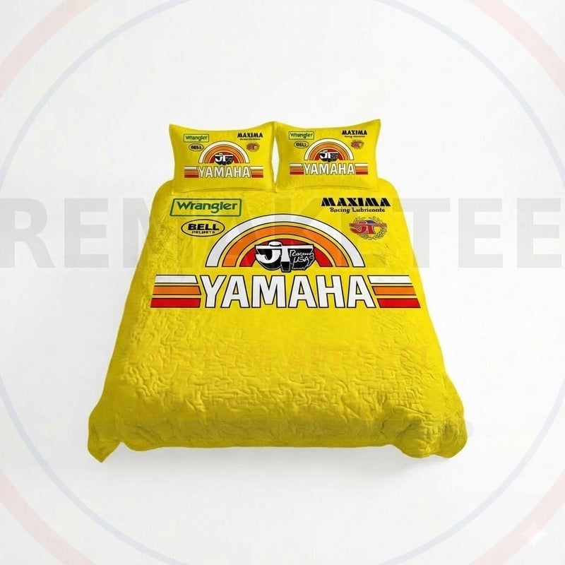 RemakeTee Custom Vintage Retro VMX Racing Quilted Bedding Sets 038
