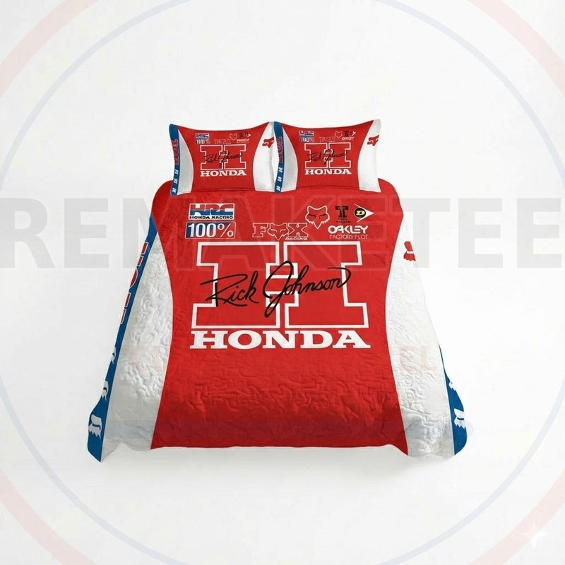 RemakeTee Custom Vintage Retro VMX Racing Quilted Bedding Sets 040