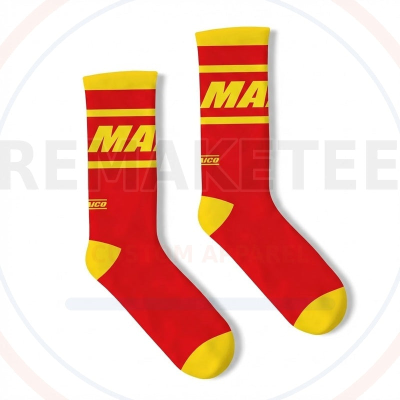 RemakeTee Custom Vintage Retro VMX Racing Socks 006