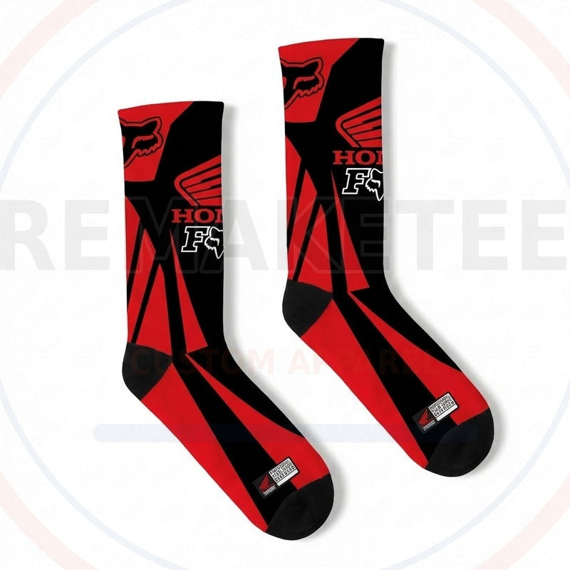 RemakeTee Custom Vintage Retro VMX Racing Socks 010