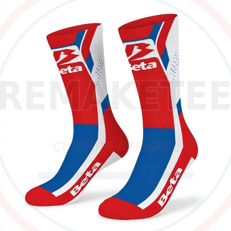 RemakeTee Custom Vintage Retro VMX Racing Socks 014