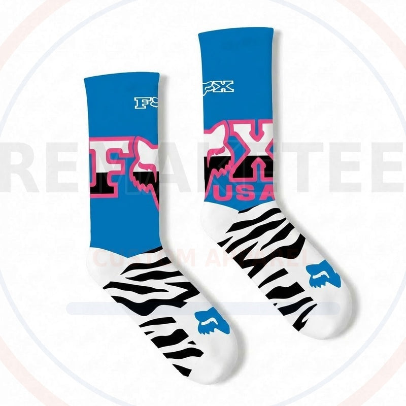 RemakeTee Custom Vintage Retro VMX Racing Socks 015