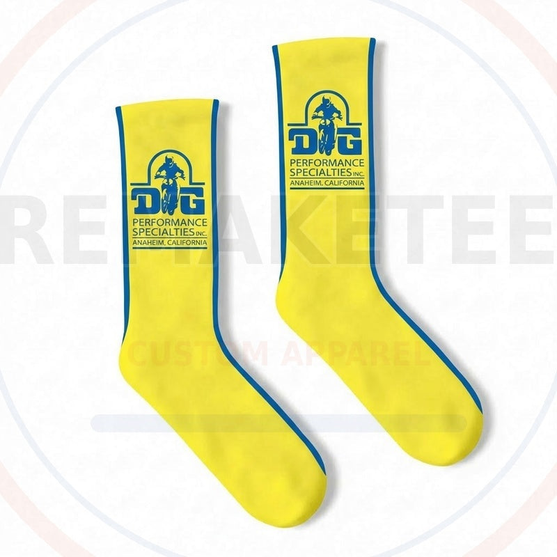 RemakeTee Custom Vintage Retro VMX Racing Socks 022