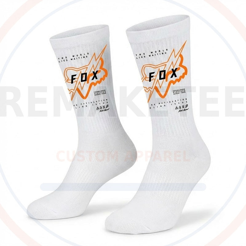 RemakeTee Custom Vintage Retro VMX Racing Socks 024