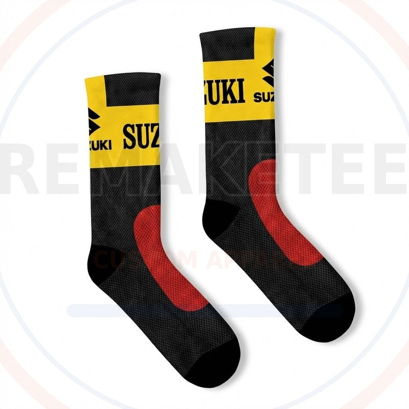 RemakeTee Custom Vintage Retro VMX Racing Socks 026