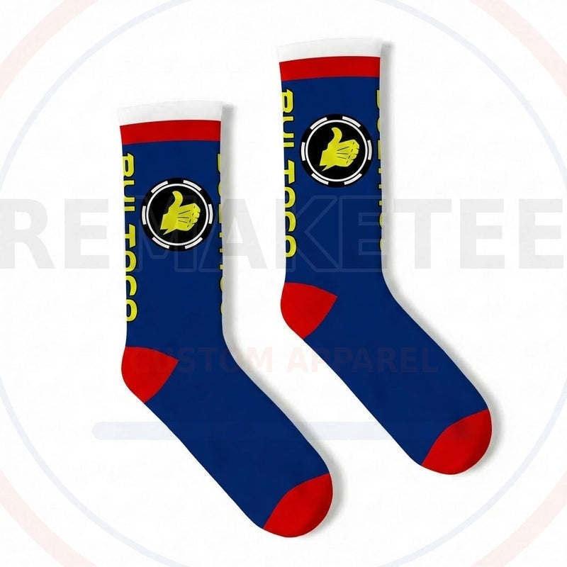RemakeTee Custom Vintage Retro VMX Racing Socks 038