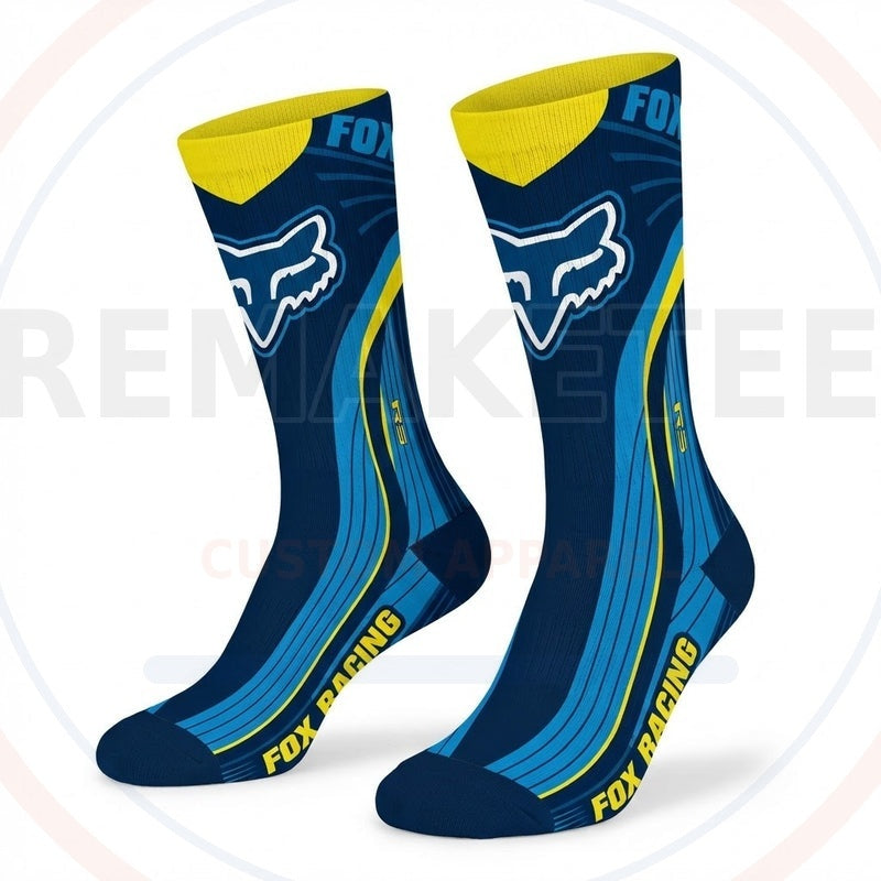 RemakeTee Custom Vintage Retro VMX Racing Socks 047