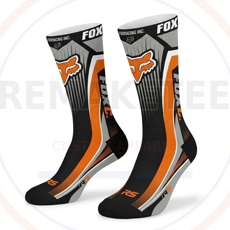 RemakeTee Custom Vintage Retro VMX Racing Socks 052