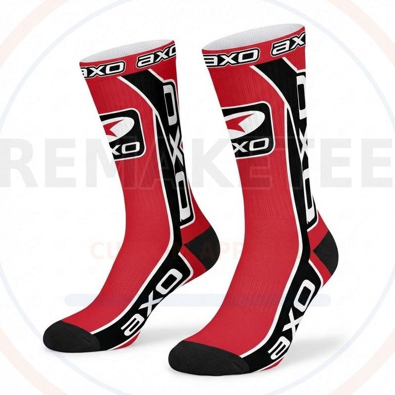 RemakeTee Custom Vintage Retro VMX Racing Socks 054
