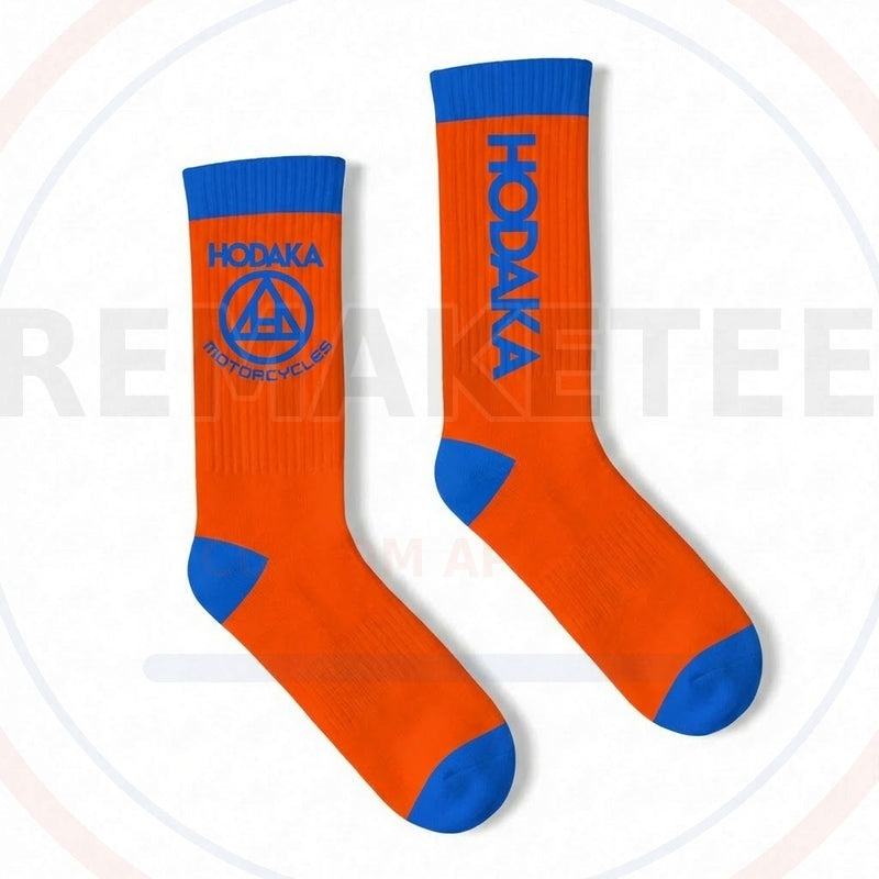 RemakeTee Custom Vintage Retro VMX Racing Socks 056
