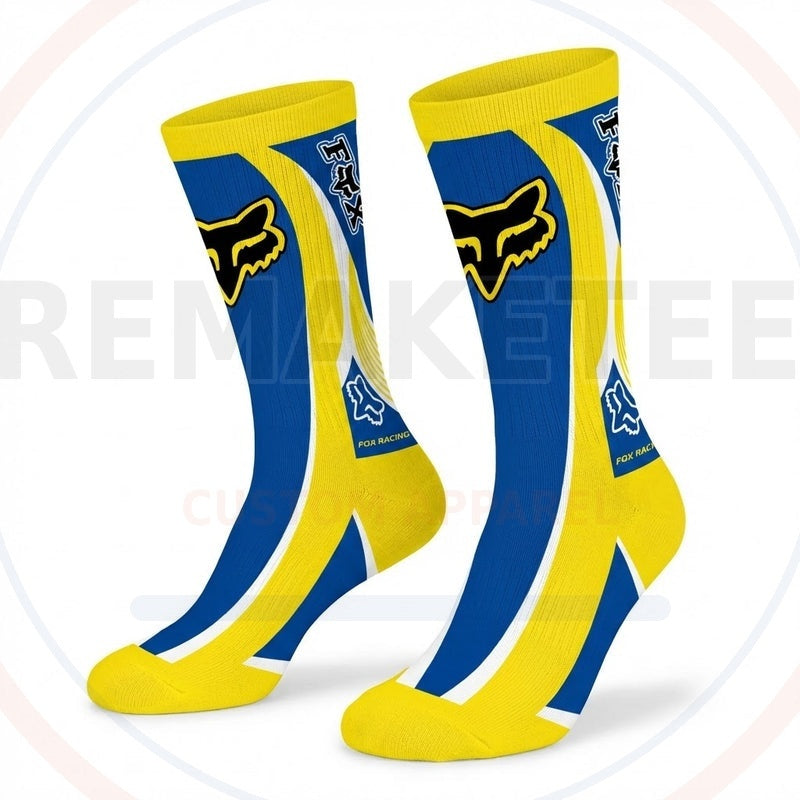 RemakeTee Custom Vintage Retro VMX Racing Socks 058