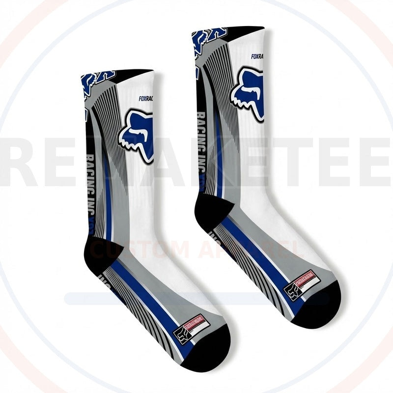 RemakeTee Custom Vintage Retro VMX Racing Socks 063