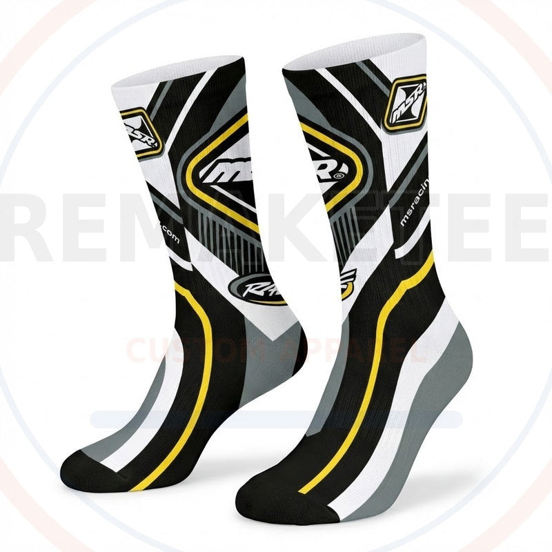 RemakeTee Custom Vintage Retro VMX Racing Socks 065